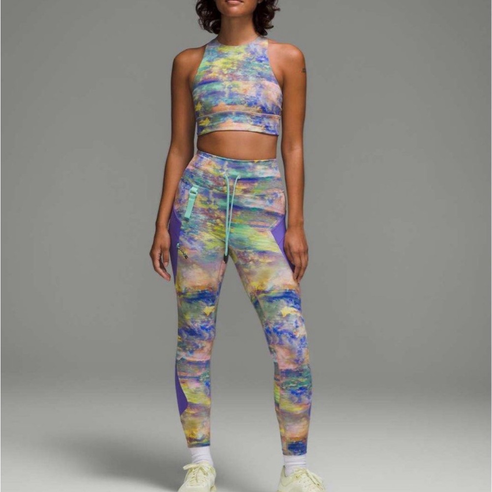 NWT Lululemon Cargo Super-High-Rise Hiking Tight 25" Size 4 Altered Nature Multi